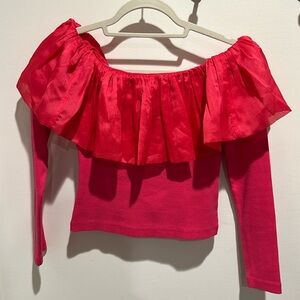 Anthropologie off the shoulder top